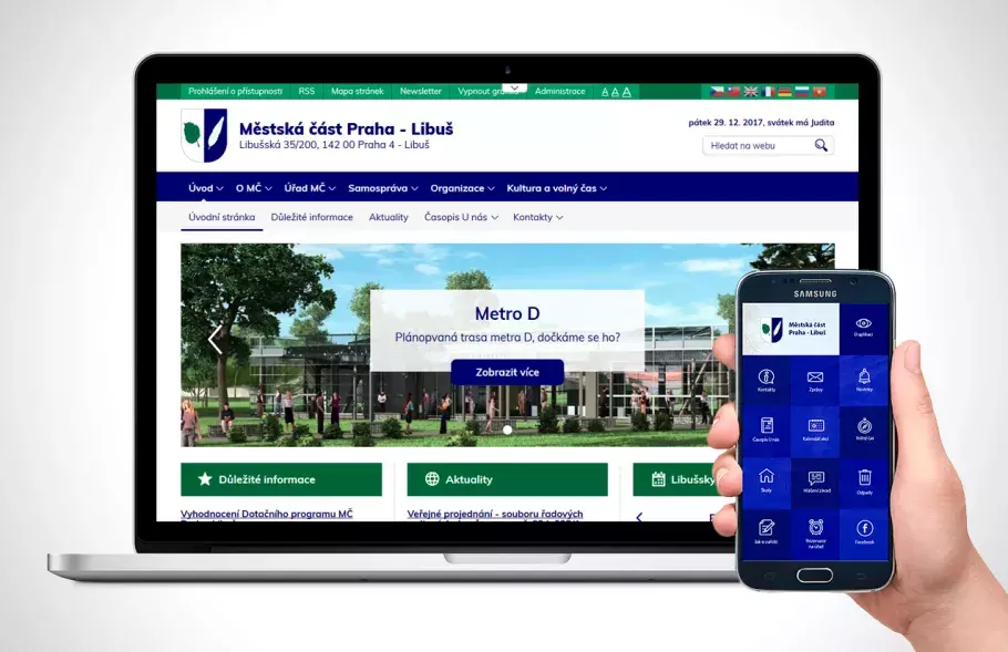 Oficiální web městské části Praha-Libuš