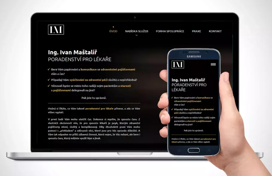 Poradenství pro lékaře - Ing. Ivan Maštalíř