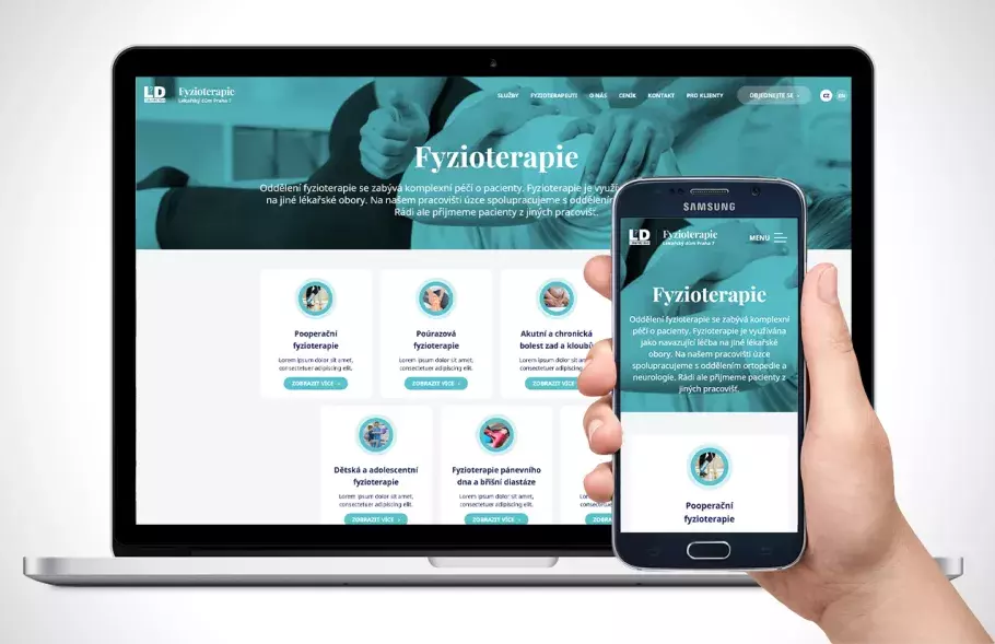 Fyzioterapie lékařský dům Praha 7