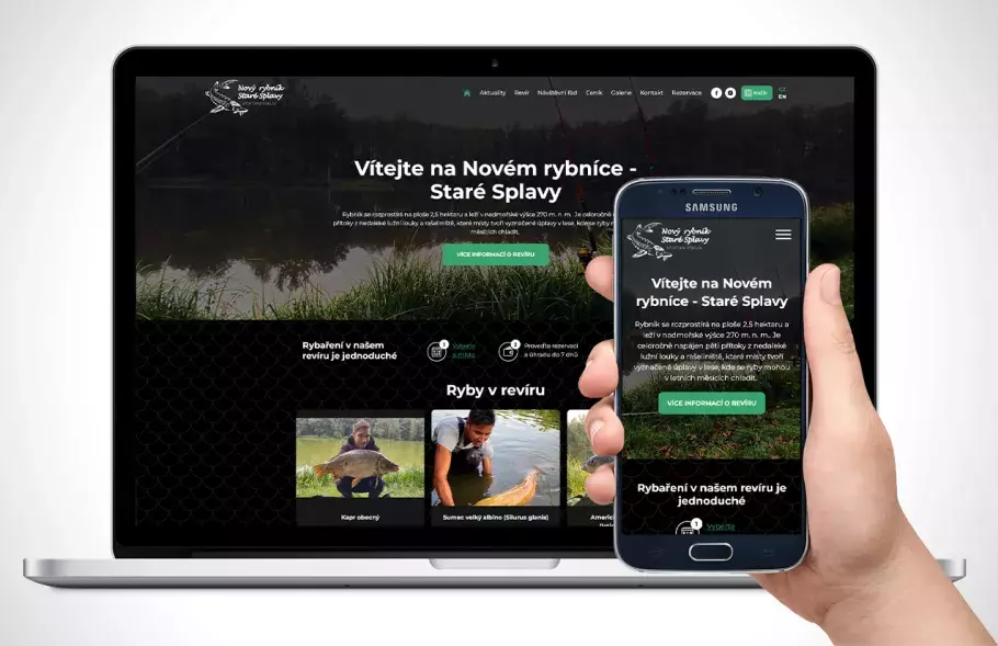 Nový rybník – Staré splavy