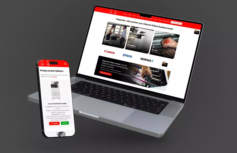 Firemní prezentace společnosti Copymat