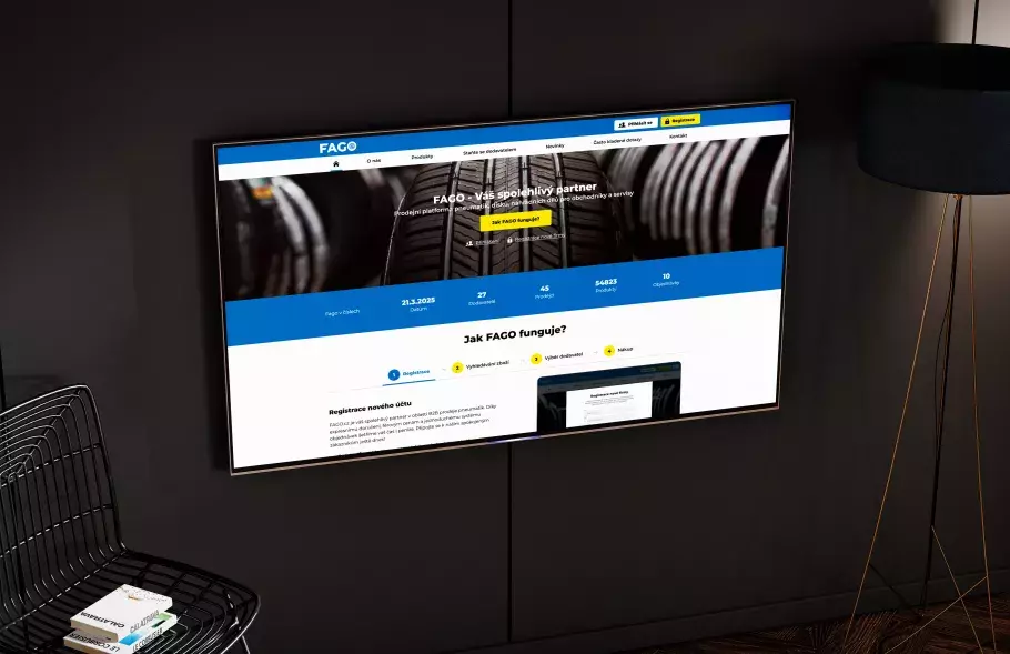 B2B e-shop a portál FAGO