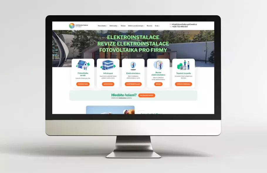 Firemní prezentace Fotovoltaika Gottwald