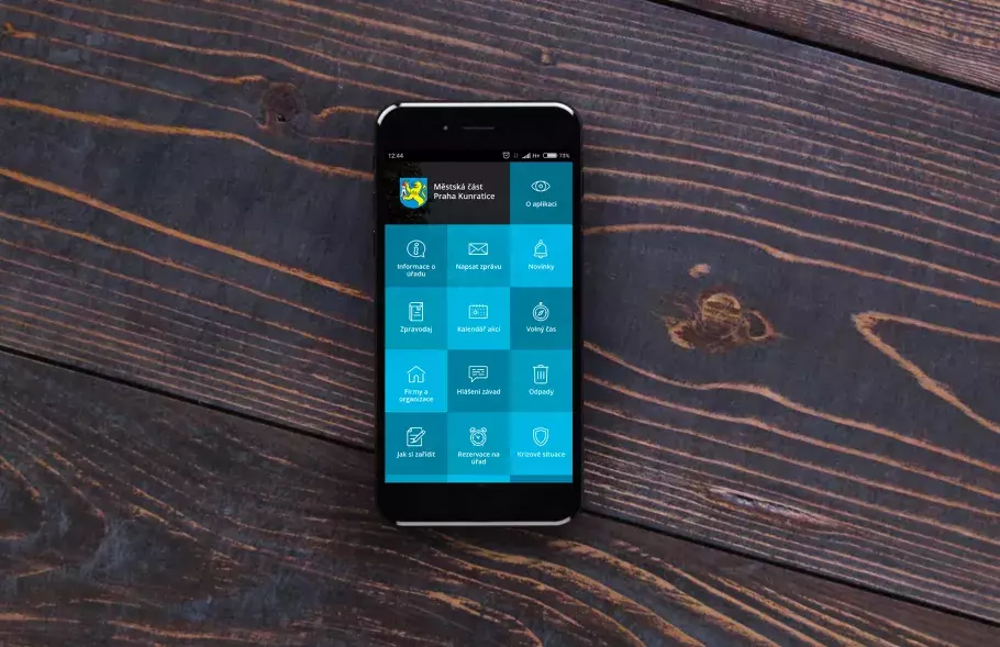 Inovace aplikace Moje Kunratice