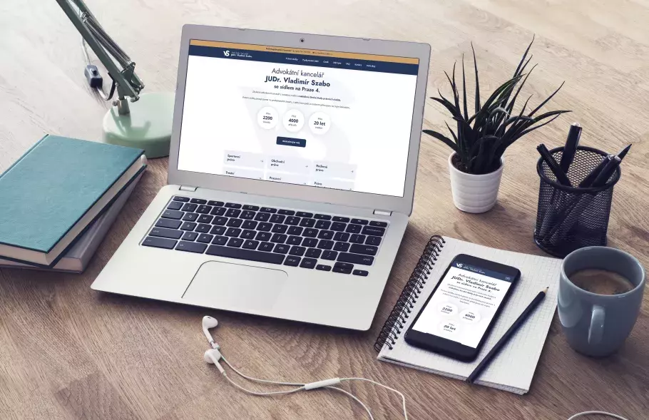 Web advokátní kanceláře Szabo