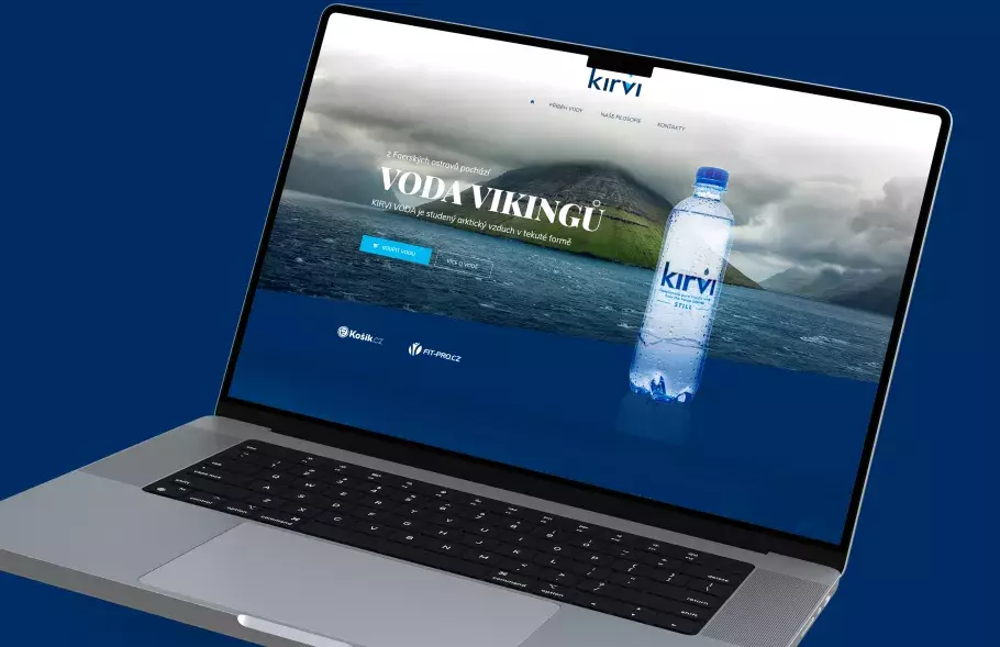 Kirvy – e‑shop s prémiovou vodou