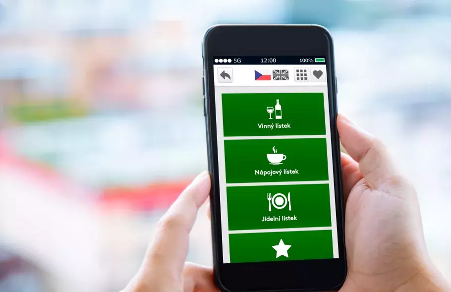 Lístky na tabletech pro Vinograf